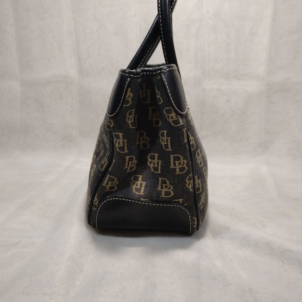 Dooney and Bourke Canvas w/Leather Trim satchel/crossbody - Picture 6 of 16